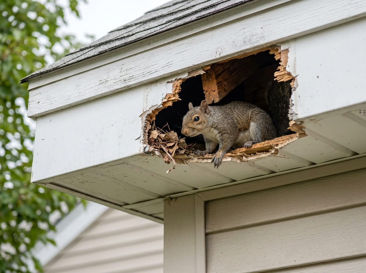 Animal & Pest Damage to Soffit: Costs and How to Stop It