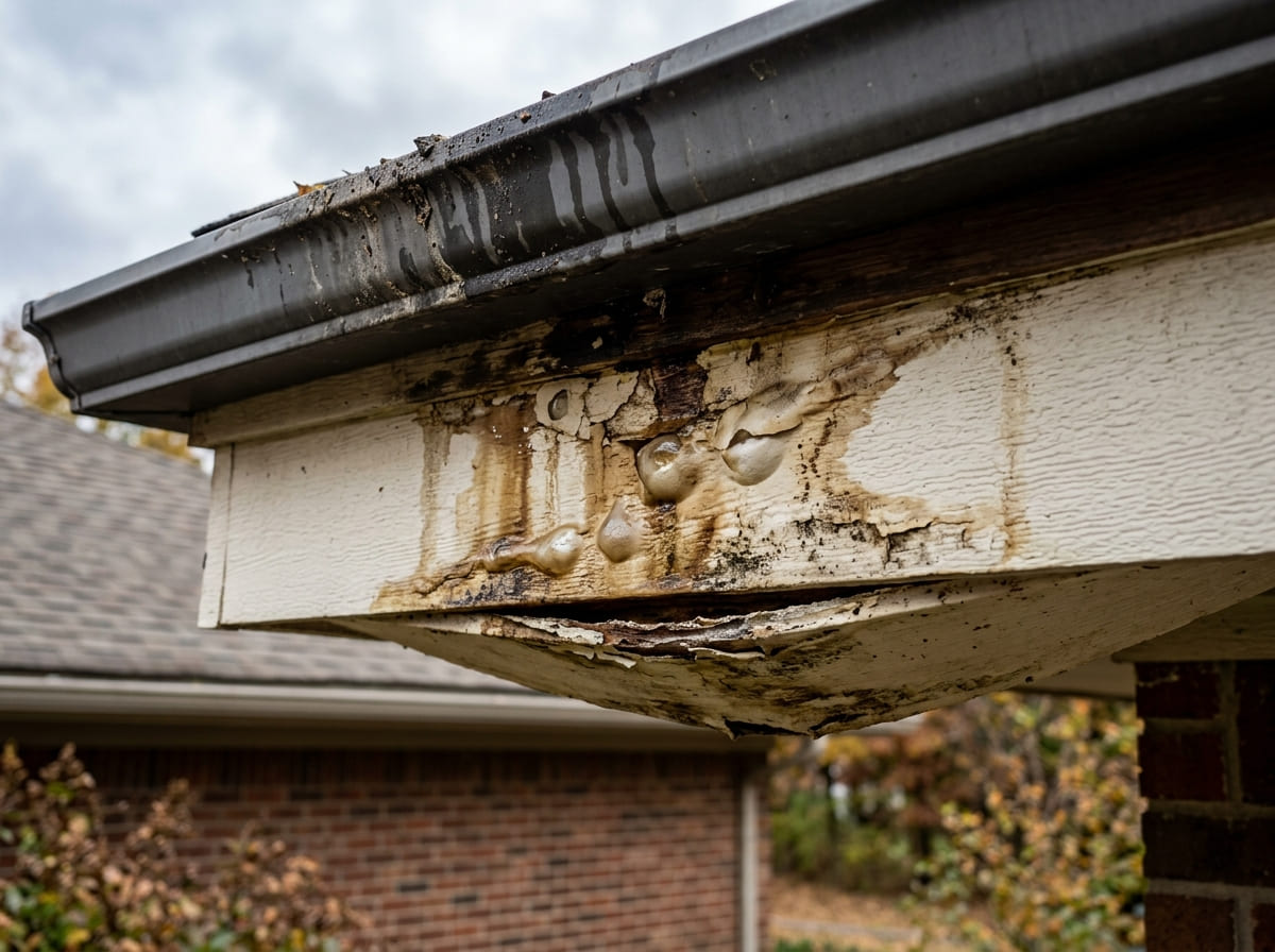 Soffit Water Damage: How to Spot It Early and What It Leads To