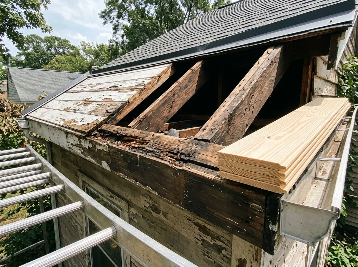 Wood Soffit Replacement: When to Switch to Aluminum