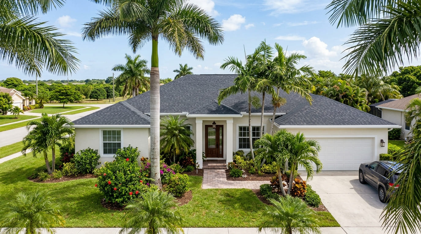 Soffit and fascia repair in Homestead, Florida
