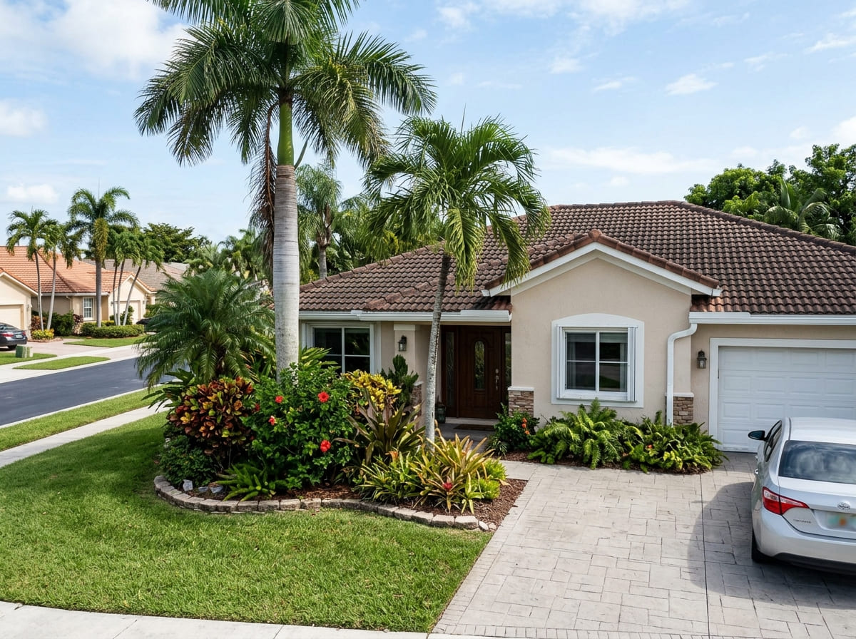 Soffit and fascia repair in Miami Gardens, Florida