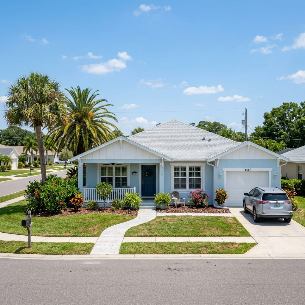 Soffit and fascia repair in New Port Richey, Florida