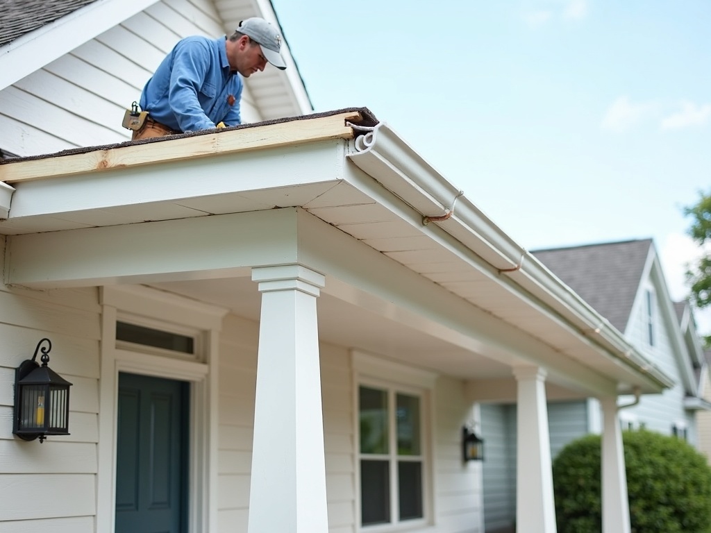 Soffit and fascia repair in New Smyrna Beach, Florida