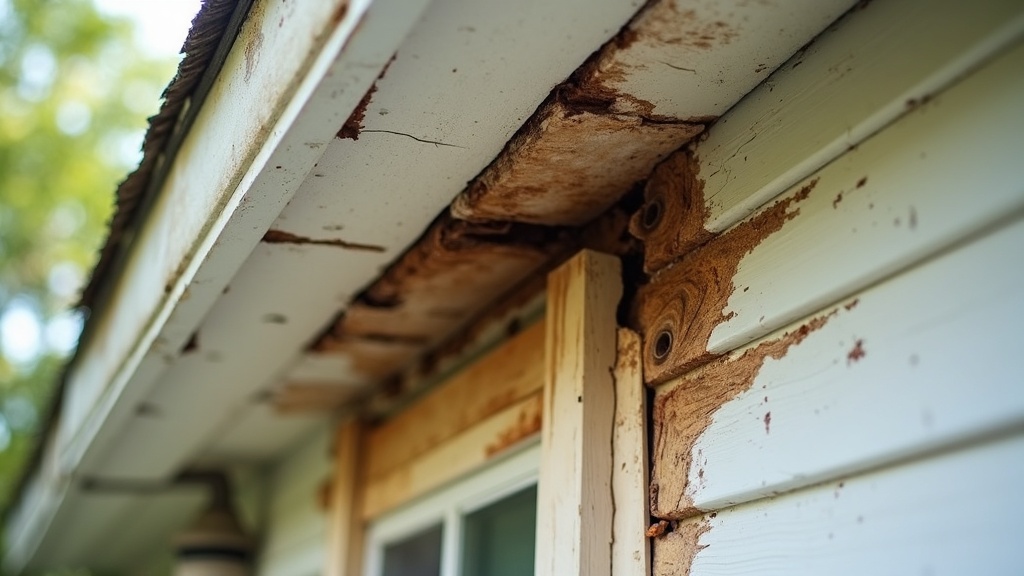 Soffit and fascia repair in Albuquerque, New Mexico