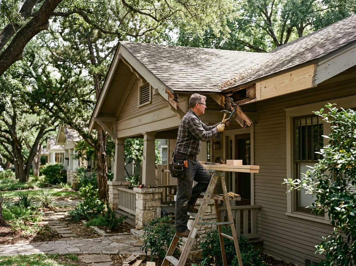 Soffit and fascia repair in Fort Worth, Texas