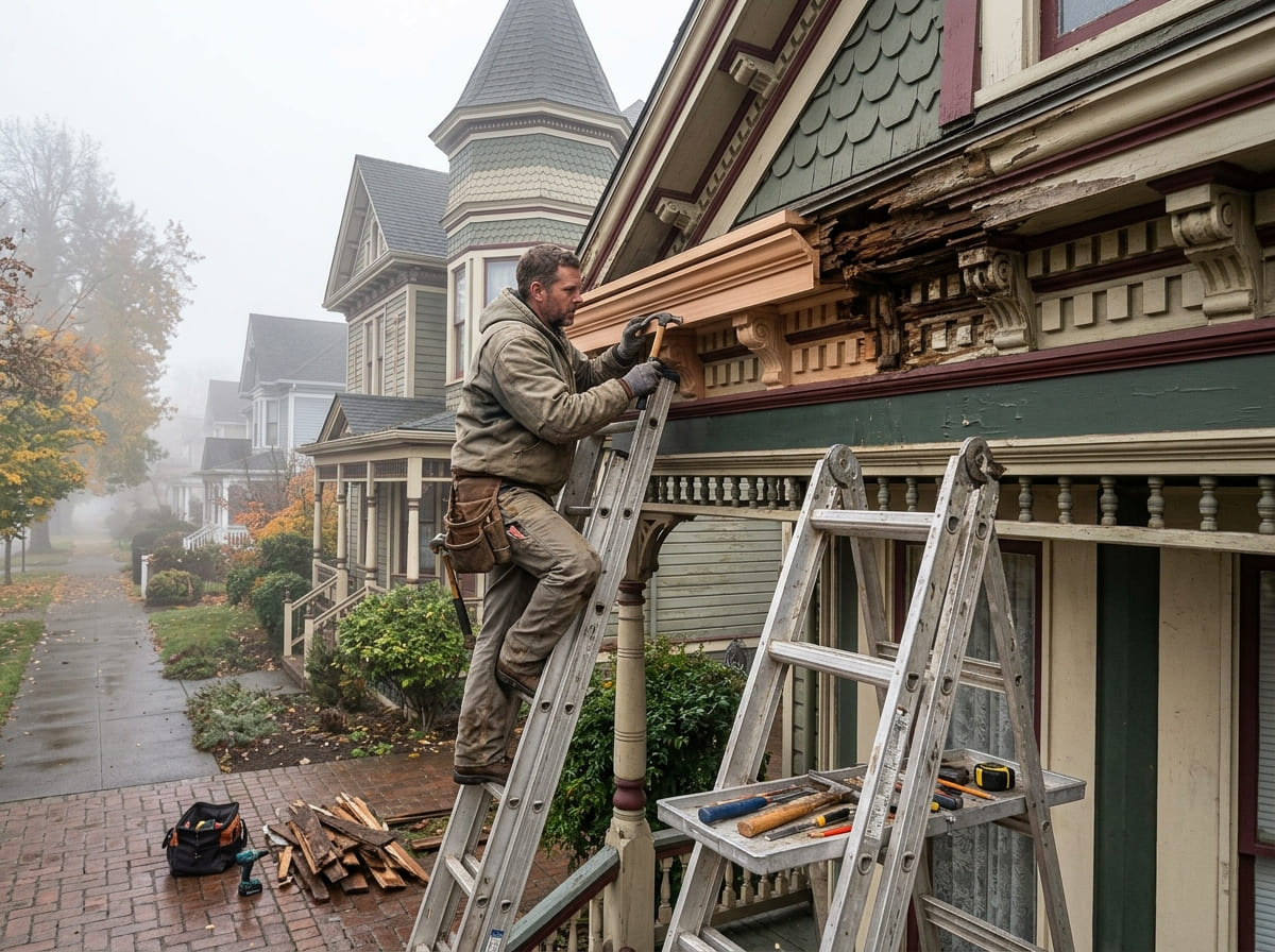 Soffit and fascia repair in Salem, Oregon